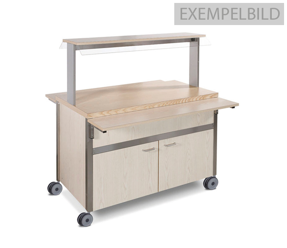 Haglunds - Serveringsvagn - MASSIV-14N - Neutral - Mått: 1400x650x900mm