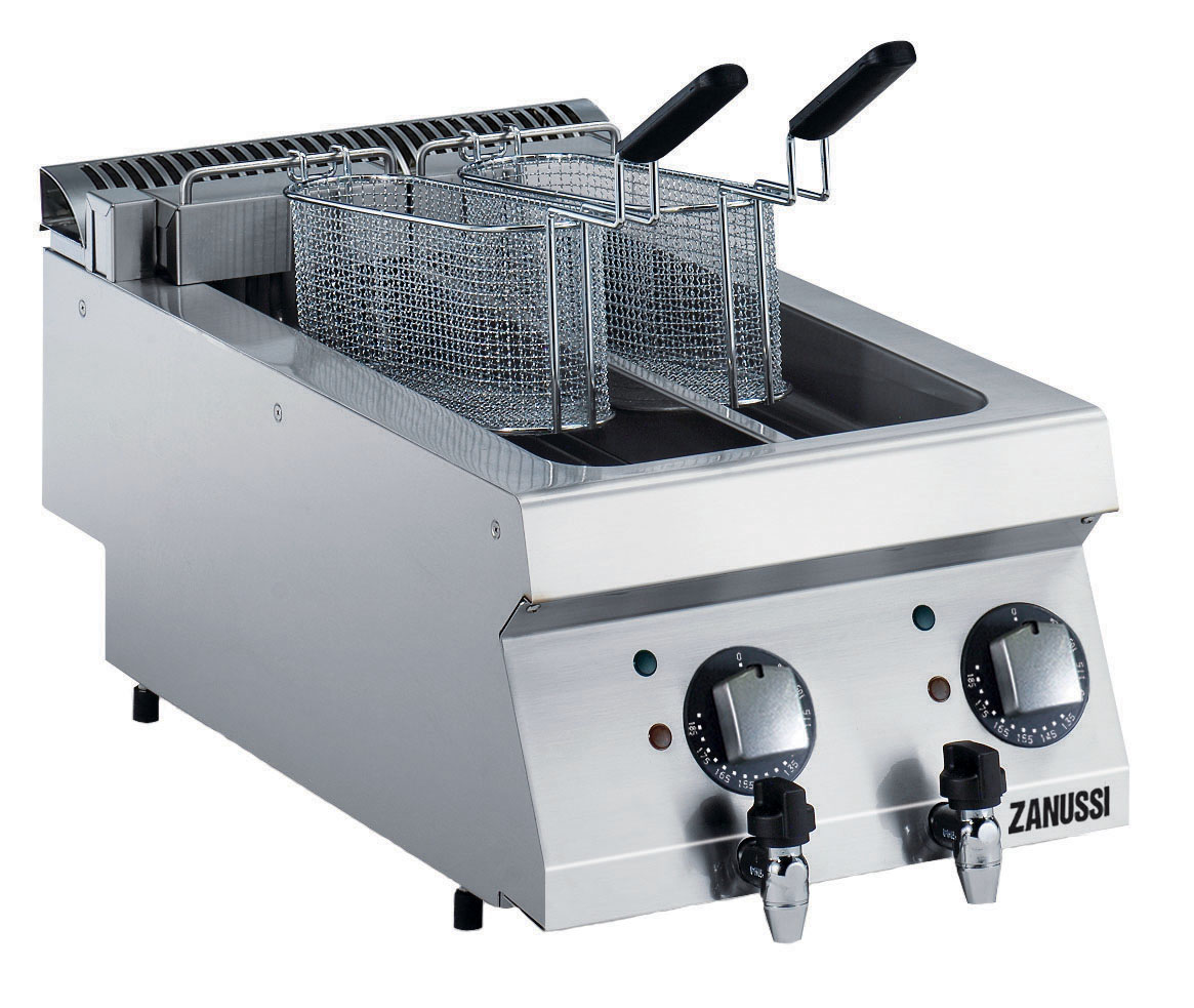 Zanussi EVO 700 - Fritös el - bänkmodell - 5 + 5Liter - 400mm