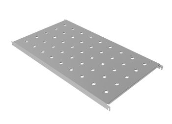 Molins perforerad hylla 600-1500x250-550mm