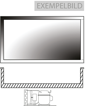 Haglunds - Kylbrunn - KBI-2 - Infällnad - 2 GN 1/1-150 - Mått: 708x588mm
