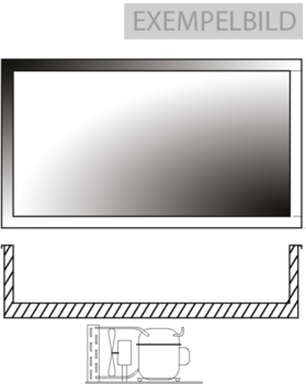 Haglunds - Kylplatta - KPI-2 - Infällnad - 2 GN 1/1-150 - Mått: 708x588mm
