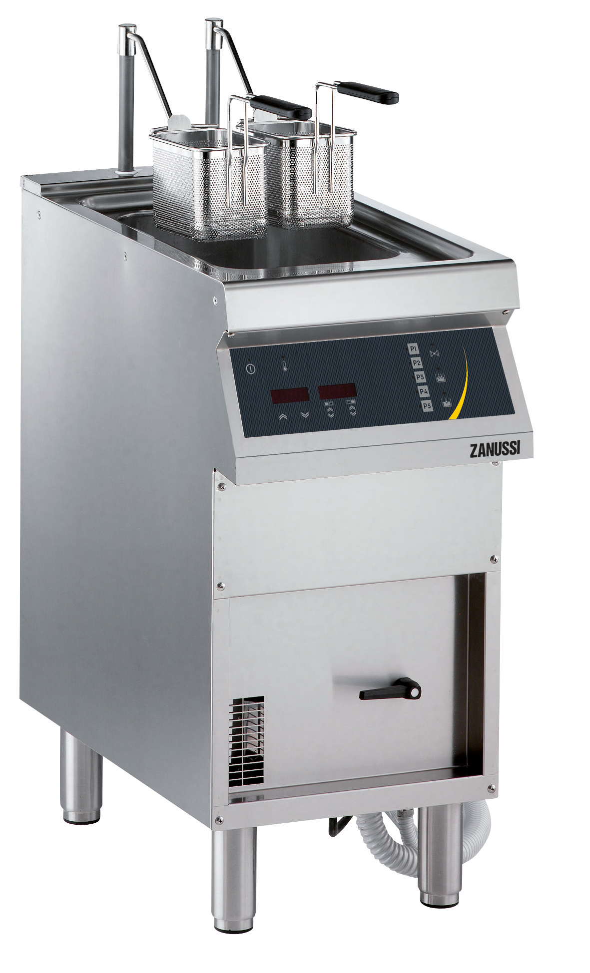 Zanussi EVO 700 - Pastakokare - el - golvmodellmodell - 400mm - 1 brunn - 2 korghissar