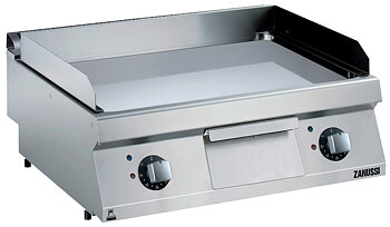 Zanussi EVO 700 - Stekhäll el - bänkmodell - 800mm - slät kromhäll