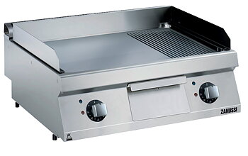 Zanussi EVO 700 - Stekhäll el - bänkmodell - 800mm - slät/räfflad kromhäll