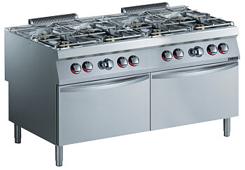 Zanussi EVO 900 - Gasspis - golvmodell-  8 brännare - 2 gasugnar