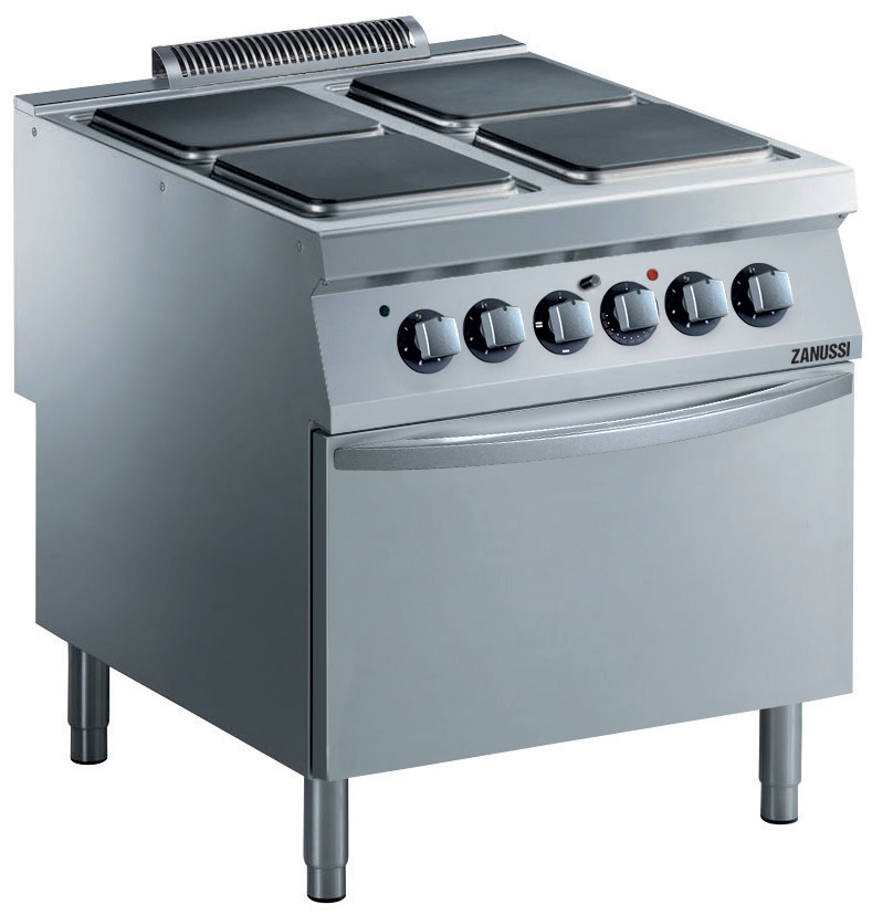 Zanussi EVO 900 - Elspis - 4 fyrkantiga plattor - elugn - 800 mm
