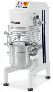 Agrenco - Blandare - AN20 - 20 liters - bordsstativ - "Shortbody" - 400v 3 fas - Rostfri