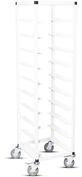 Brickvagn enkel 280x360 mm vit