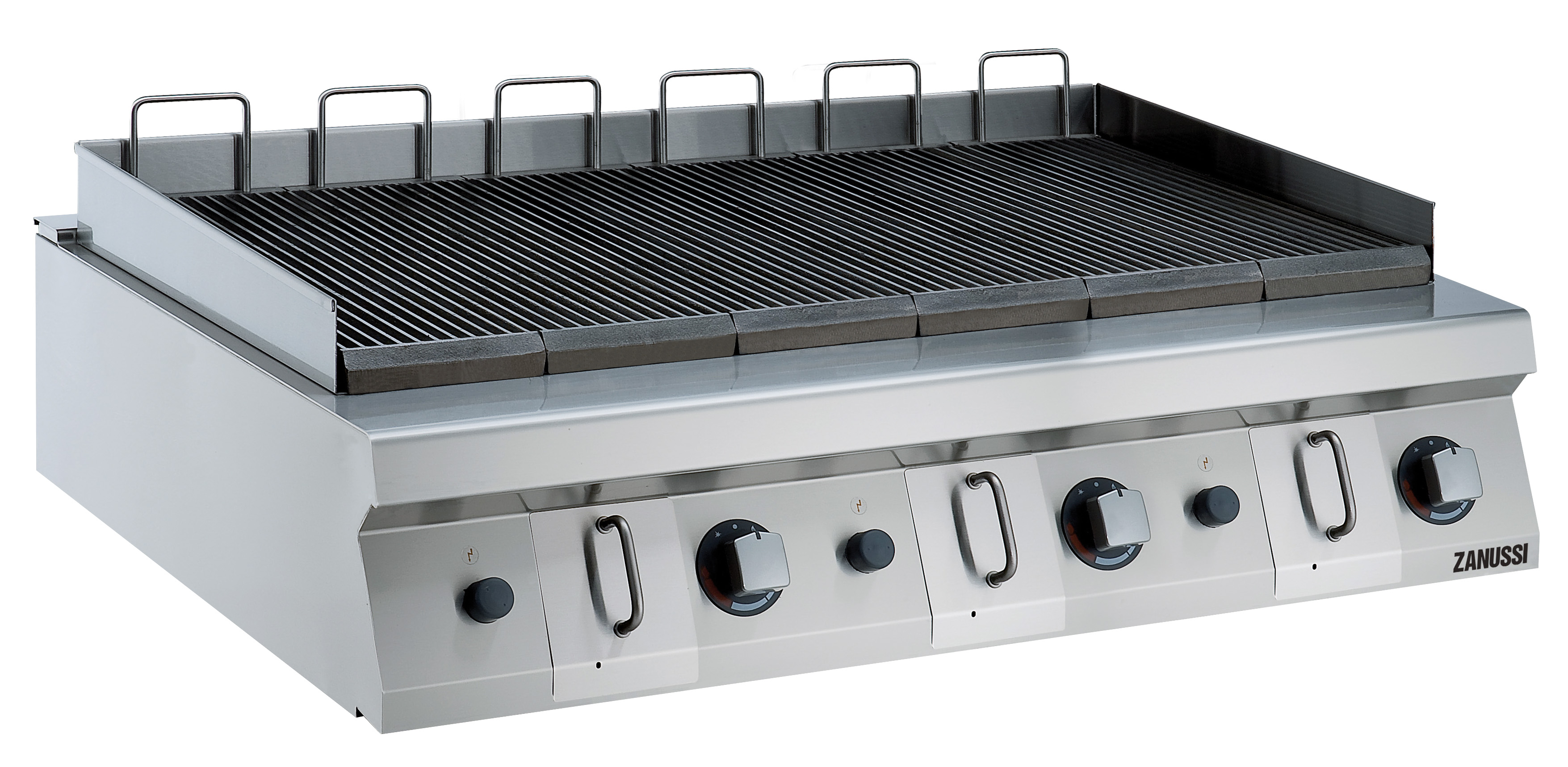 Zanussi EVO 900 - Gasgrill hp 32kW - bänkmodell - 1200 mm - Gasoldysor