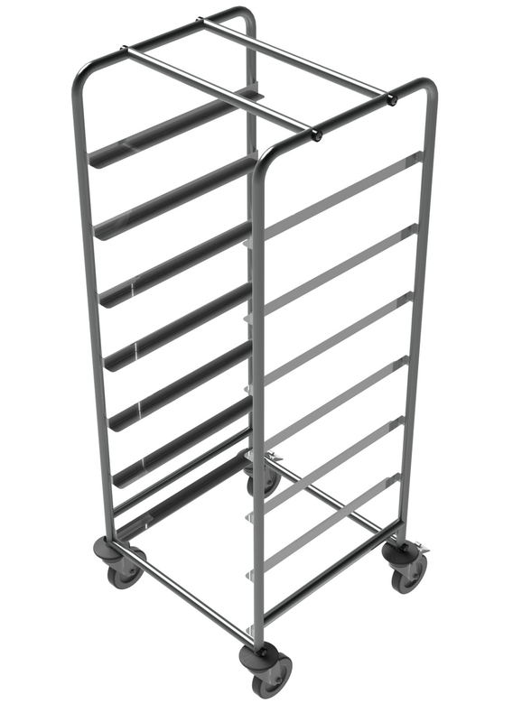 Molins Diskkorgsvagn 4 korg 586x560x925mm - 2