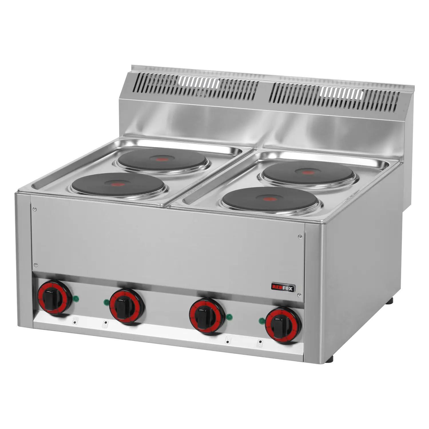 Spis - elektrisk 4 plattor - utan skåp - 400 V - REDFOX - SP 60 ELS