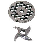Hålskiva TC22, 3mm. rostfri