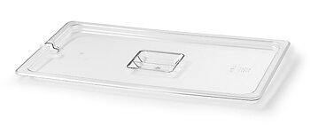 Transparent GN 1/1 lock med uttag för ösa