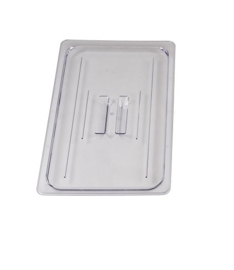 Transparent GN 1/1 lock med handtag
