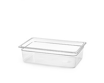 Transparent kantin polycarbonat GN 1/1, 150mm