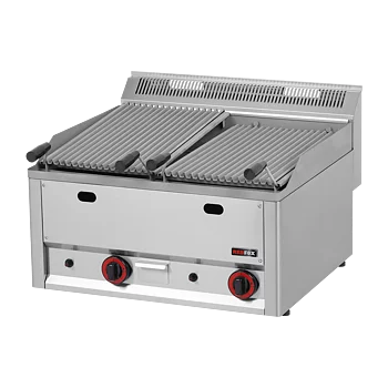 Lavasten gasolgrill - dubbel grillyta 2st 31x48cm - utan skåp - REDFOX - GL 60 GL