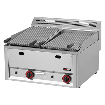 Lavasten gasolgrill - dubbel grillyta 2st 31x48cm - utan skåp - REDFOX - GL 60 GLS
