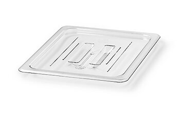 Transparent GN 1/2 lock med handtag