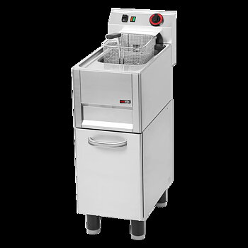 Elektrisk fritös 0,75 kW/l - 8 l skåp - 400 V - REDFOX - FE 31 ELT