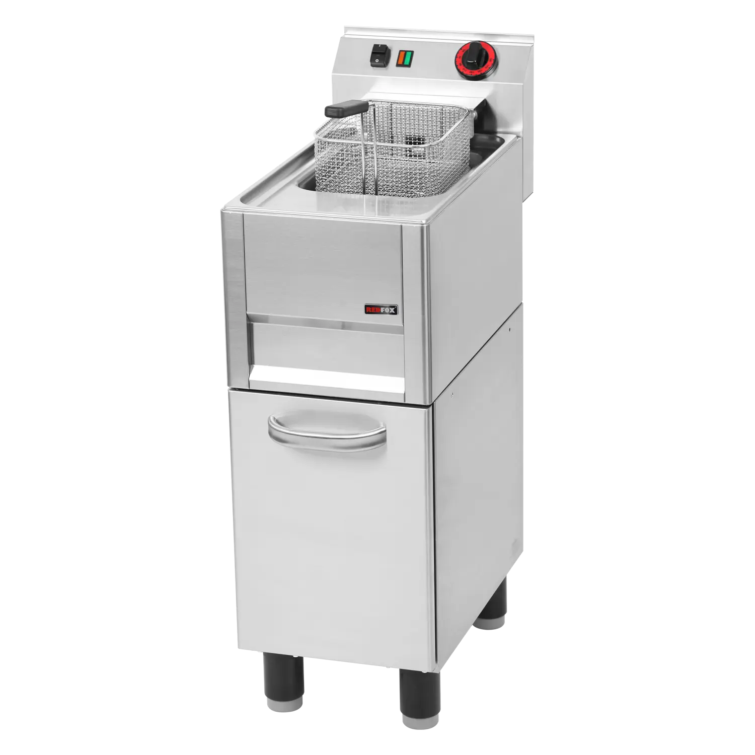 Elektrisk fritös 0,77 kW/l - 13 l skåp - 400 V - REDFOX - FE 31/13 ELT