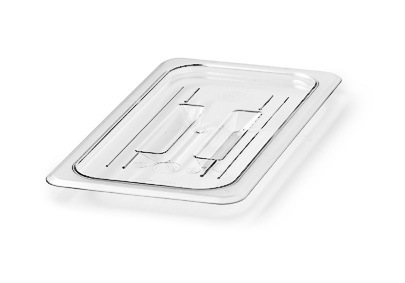 Transparent GN 1/3 lock med handtag