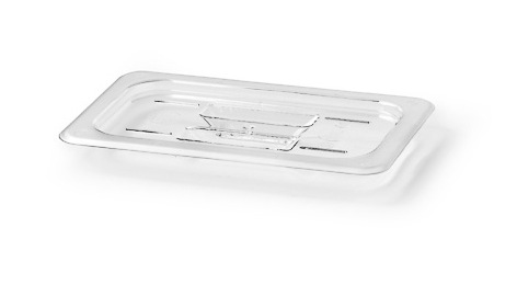 Transparent GN 1/4 lock med handtag