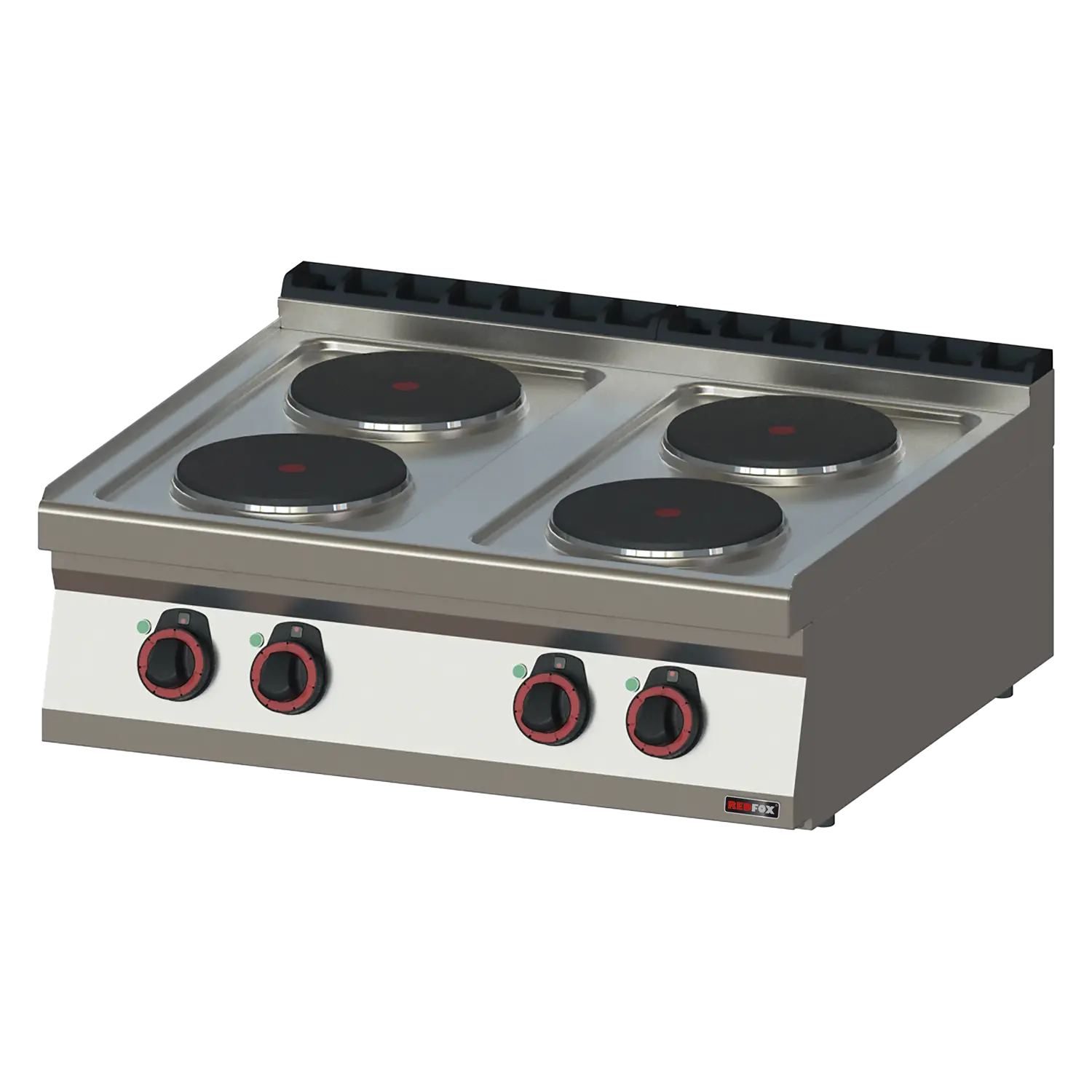 Spis - elektrisk 4 plattor - utan skåp - 400 V - REDFOX - SP 70/08 E
