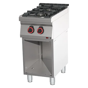 Spis - gas 2 brännare ECO öppet skåp - REDFOX - SPB 70/40 G