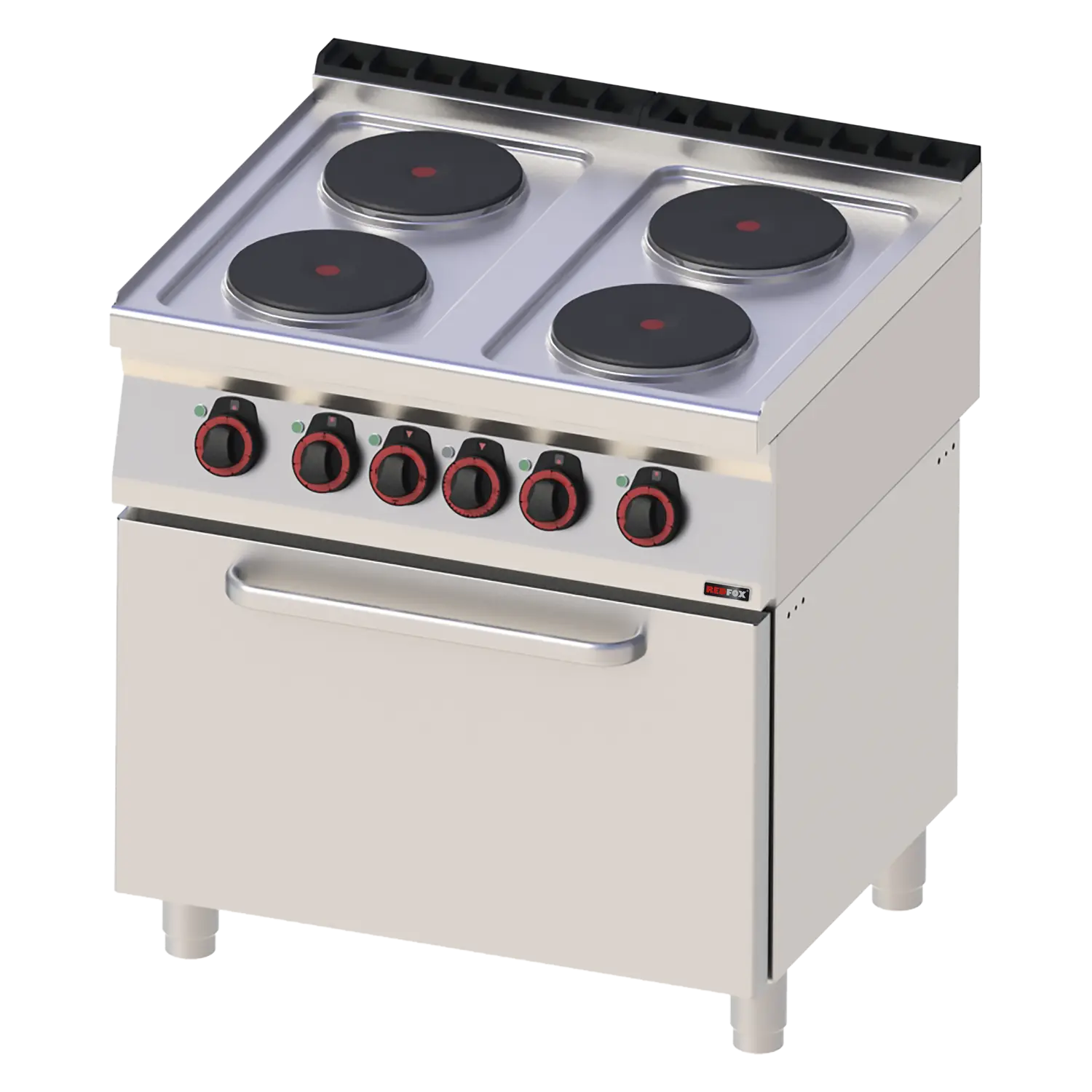Spis - 4 plattor - ugn GN 2/1 - 400 V - REDFOX - SPT 70/80 21 E