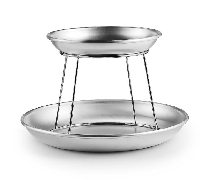 Skaldjursfat i aluminium