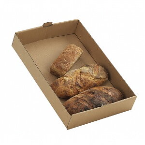 Brödback, brun 564x382x130 mm, 25 pack