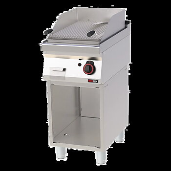 Lavastens grill - gas - öppet skåp - REDFOX - GL 70/40 G
