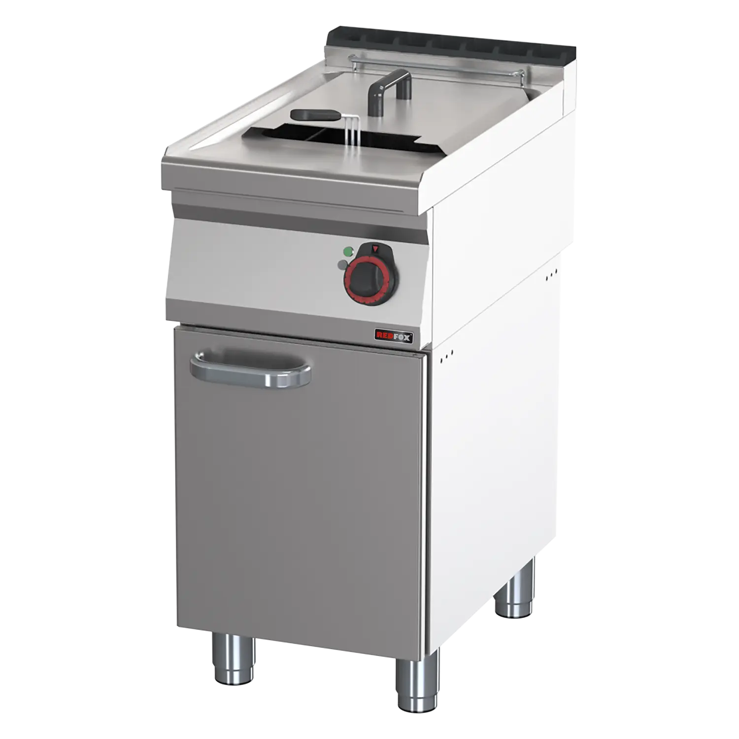 Fritös 0,8 kW/l - 17 l skåp - 400 V - REDFOX - FE 70/40 E