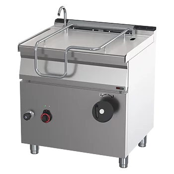 Stekbord  - manuell tippning - 50 Liter - botten i stålblandning - REDFOX - BR 70/80 E