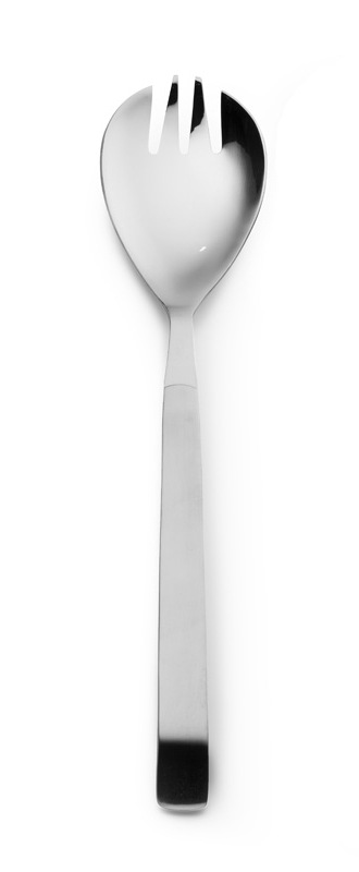 Salladsgaffel. Kromstål