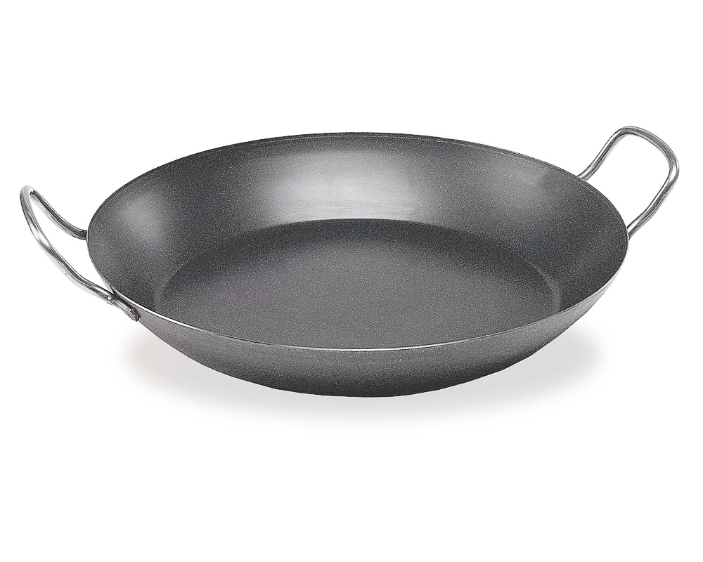 Paella panna i stål diameter 420mm