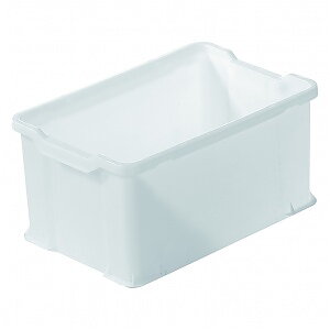 Plastback vit, 600x400x300 mm, 54 L