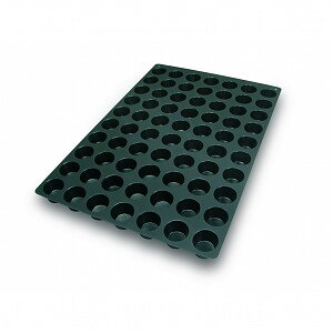 Silikonform, Mini muffins, 600x400 mm, 70 fig