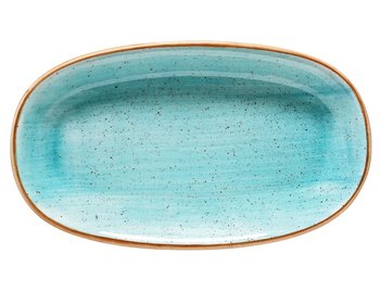 Aqua - Tallrik oval 34cm 6-pack