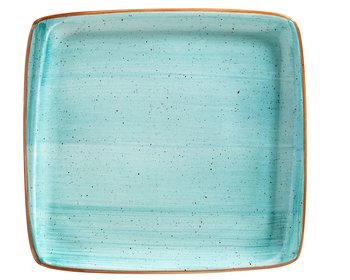 Aqua - Tallrik rekt 15x14cm 12-pack
