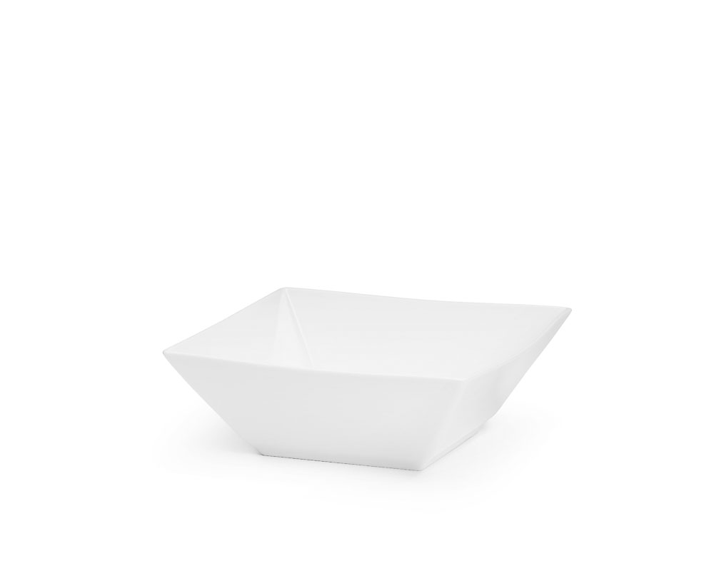 Actual - Skål kvadrat Djup 23x23xH8,1cm 6-pack