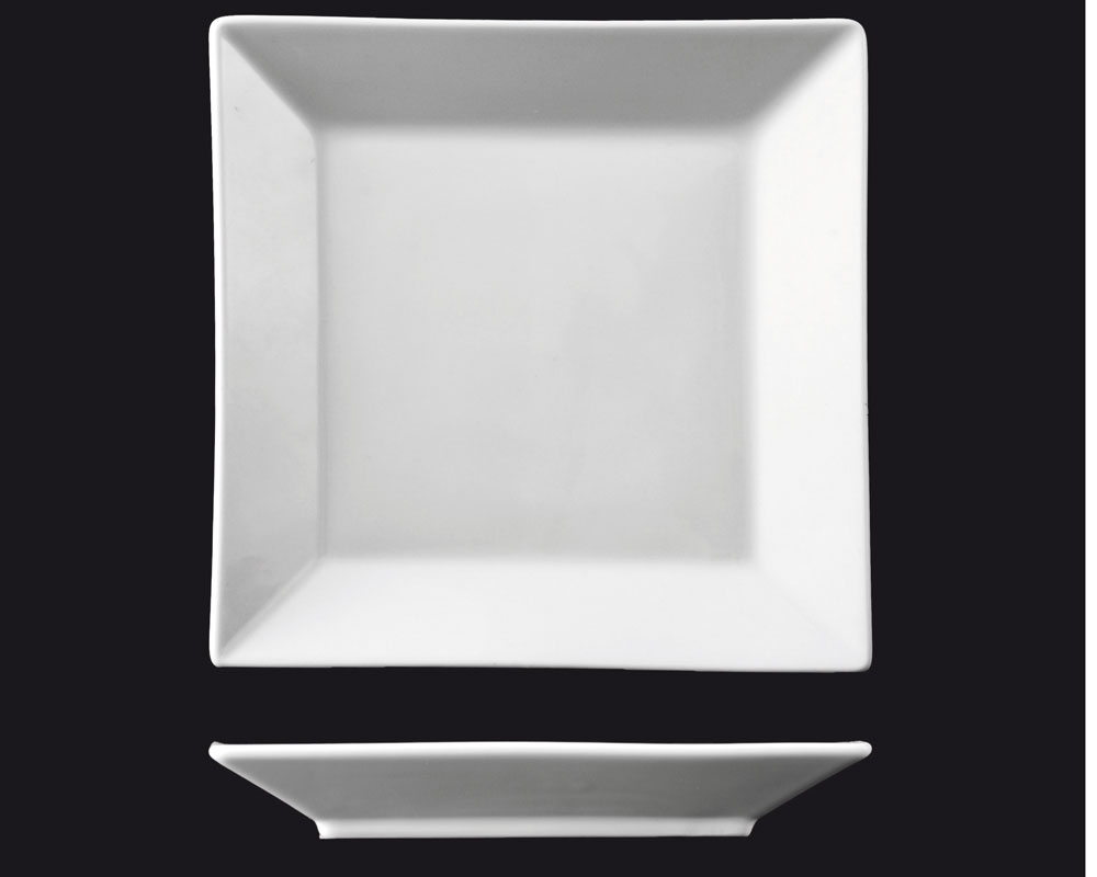 Actual - Tallrik kvadrat 32,9x32,9cm 3-pack