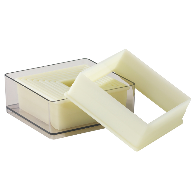 Utstickare,plast, kvadrat, 9 del, 19-95 mm