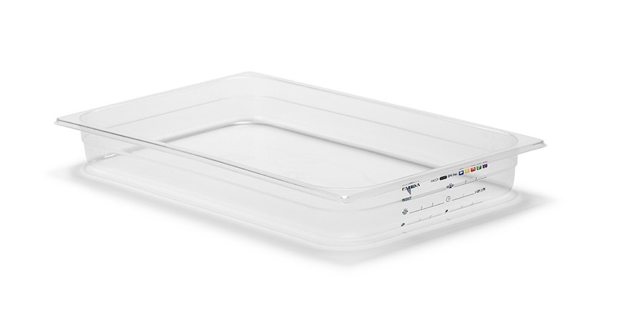 Plastkantin i PP plast GN 1/1-65mm