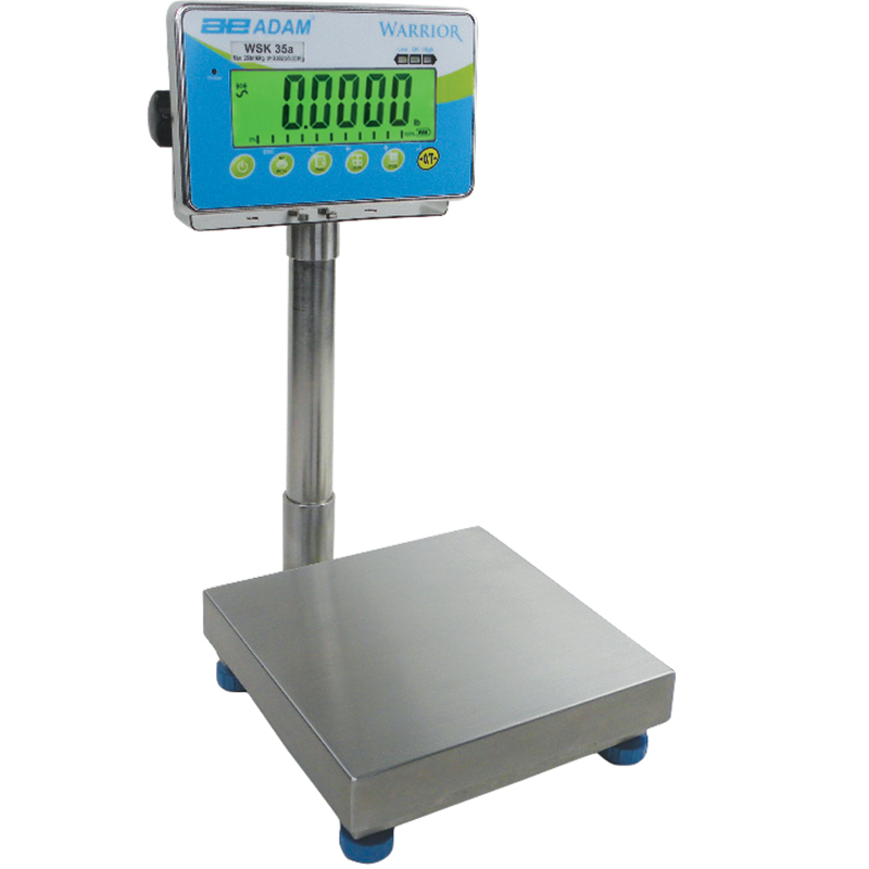 Våg, 32 kg, 2 g delning, plattform 300x400 mm