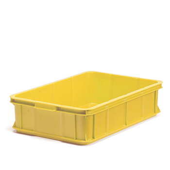 Plastback gul, 600x400x147mm
