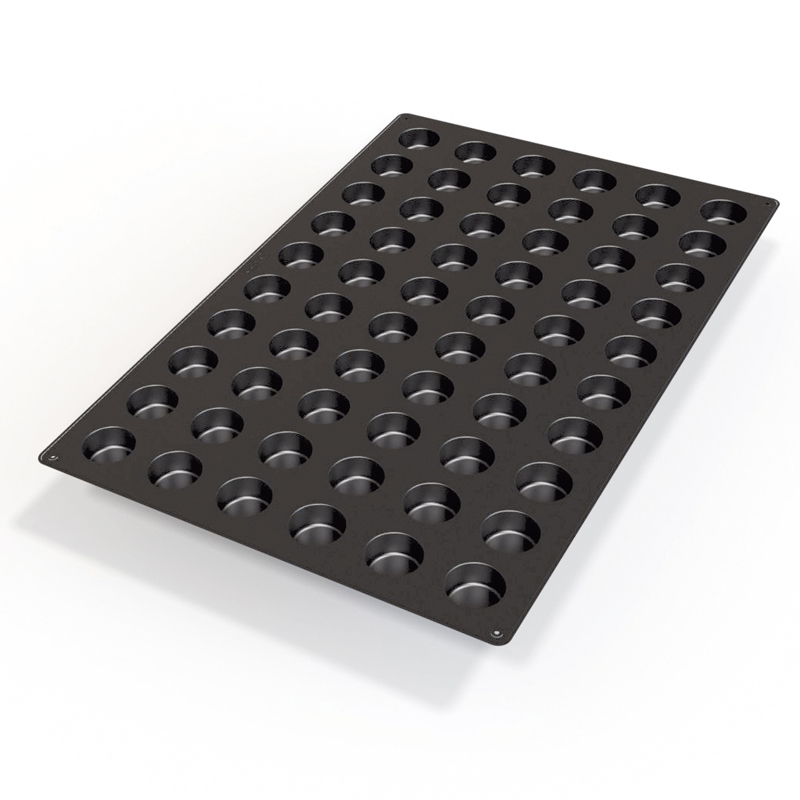Silikonform muffin special, 60 fig, Ø40x20 mm