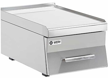 Wery PL 64C - Avställningsbänk - Draglåda med rostfri kantin GN 1/1-150 - 400 x 600 x 295 mm