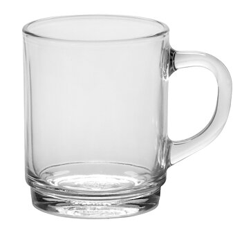 Duralex - Verseille glasmugg med öra 250ml 6-pack