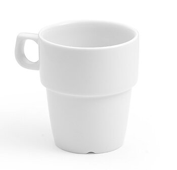 Forta - Kaffe mugg med öra 250ml, stapelbar 6-pack